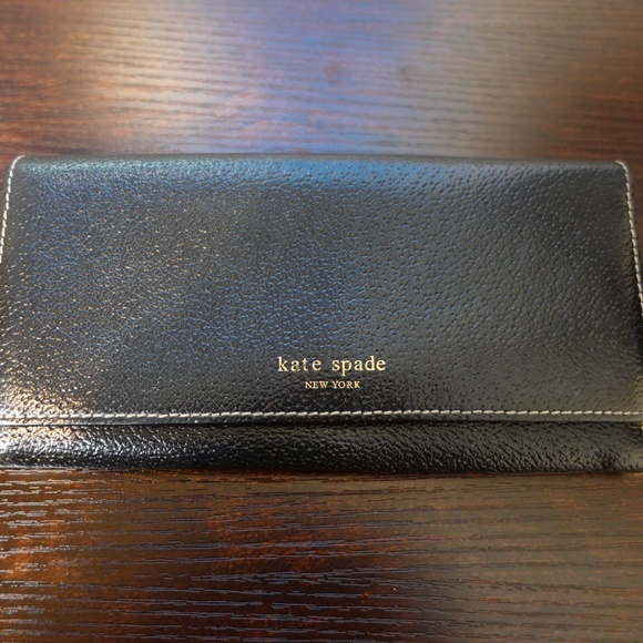 kate spade Handbags - Kate Spade Black Bifold Wallet